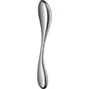 SATISFYER - STAR FORCE 3 DILDO ACERO INOXIDABLE DOBLE USO