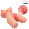 INTENSE DEEP TOUCH - JESSE TORSO MASTURBADOR MULTIPOSICIÓN DOBLE VAGINA & ANO
