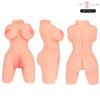 INTENSE DEEP TOUCH - JESSE TORSO MASTURBADOR MULTIPOSICIÓN DOBLE VAGINA & ANO