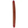 GET REAL - DILDO DOBLE DONG DE SILICONA CARAMELO 40 CM
