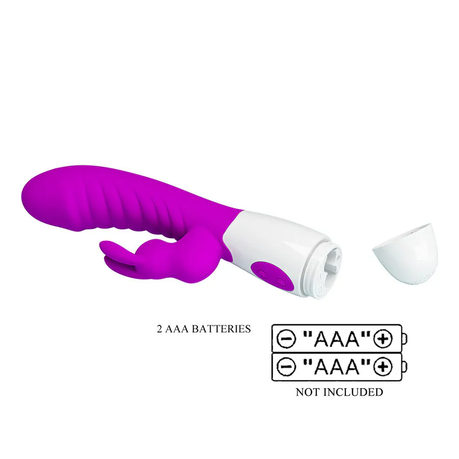 PRETTY LOVE - NAUGHTY BUNNY VIBRADOR MORADO