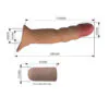 PRETTY LOVE - FUNDA PARA PENE TEXTURIZADA CON VIBRACIÓN Y CONTROL REMOTO