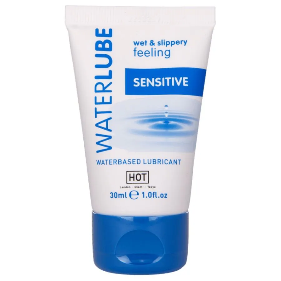 HOT - WATER LUBE LUBRICANTE BASE AGUA AGUA DE MANANTIAL 30 ML