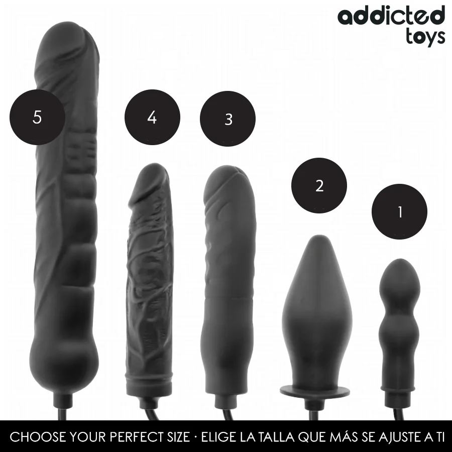ADDICTED TOYS - PLUG ANAL INFLABLE MODELO 2