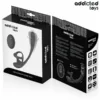 ADDICTED TOYS - PLUG ANAL VIBRACIÓN Y WAVING 360º Y ESTIMULADOR TESTÍCULOS