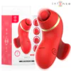 INTENSE - PATTY ESTIMULADOR CON 4 CABEZALES, SUCCIÓN, TAPPING, TICKLING Y LICKING
