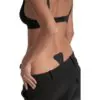 BYE-BRA - TANGA ADHESIVO NEGRO TALLA ÚNICA