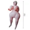 HIDDEN DESIRE - HEAVY HEATHER MUÑECA INFLABLE 145 CM