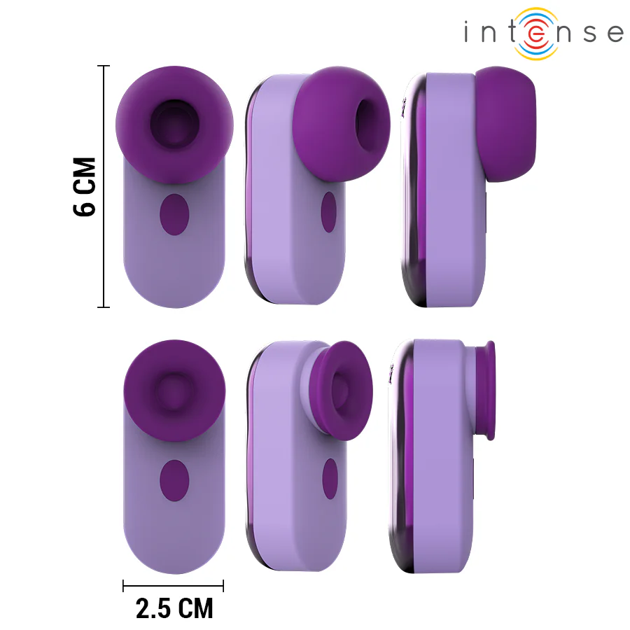 INTENSE - SABRINA TRAVEL SET ESTIMULADOR DE CLÍTORIS VIOLETA