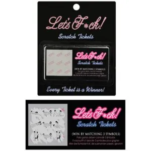 KHEPER GAMES - LET’S F*CK! TARJETAS DE RASCAR