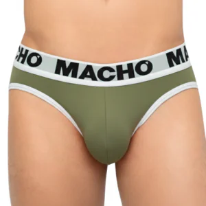 MACHO - MCH013 SLIP VERDE MILITAR S