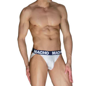 MACHO - MX29DK JOCK BLANCO + MARINO M
