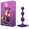 ROMP - AMP PURPLE BOLAS ANALES FLEXIBLES DE SILICONA 12,5 CM MORADO