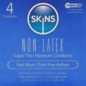 SKINS - PRESERVATIVOS SIN LATEX PACK 4
