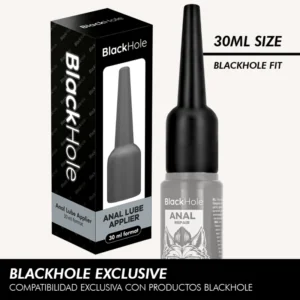 BLACK HOLE - APLICADOR DE LUBRICANTE ANAL TALLA S 30 ML