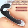 NALONE - ALLOW VIBRADOR DOBLE CON ROTACIÓN Y EMPUJE NEGRO