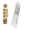 PRETTY LOVE - FUNDA EXTENSORA PARA PENE AJUSTABLE 26 CM Ø 4 CM COLOR TRANSPARENTE