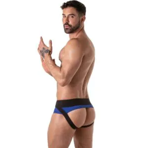 LOCKER GEAR - WIDE WAISTBAND JOCK BRIEF AZUL XL
