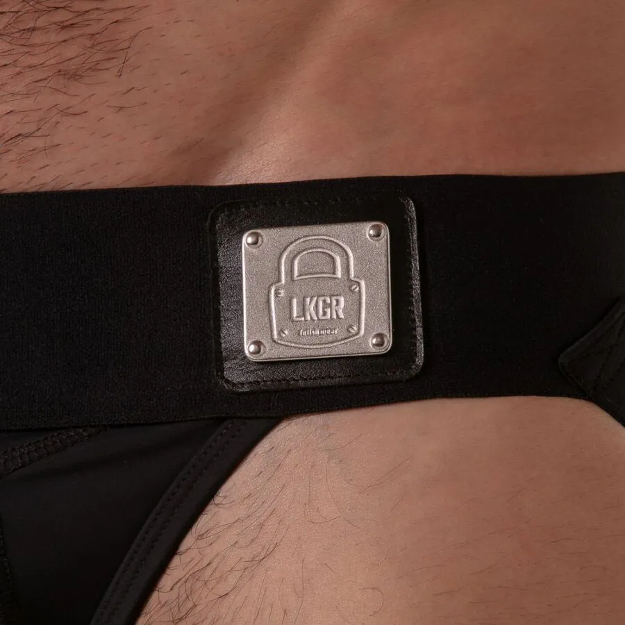 LOCKER GEAR - WIDE WAISTBAND JOCKSTRAP NEGRO XL