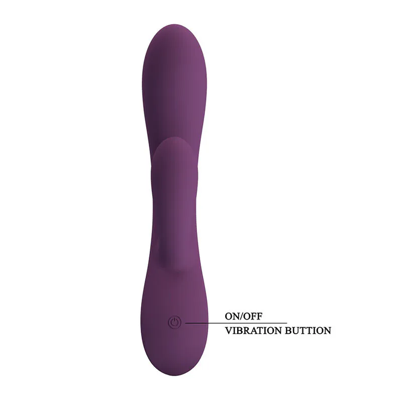 PRETTY LOVE - ROSOLYN VIBRADOR RABBIT RECARGABLE 10 FUNCIONES