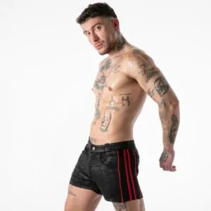 LOCKER GEAR - FULL MILITARY ACCESS SHORT ROJO M