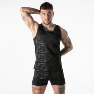LOCKER GEAR - FULL MILITARY ACCESS TANKTOP NEGRO XL