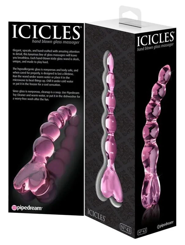 ICICLES - N. 43 MASAJEADOR DE VIDRIO