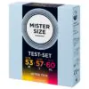 MISTER SIZE - PACK MUESTRA PRESERVATIVOS TALLA 53-57-60 MM (3 UNIDADES)