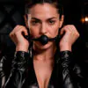 FETISH SUBMISSIVE - MORDAZA TRANSPIRABLE VEGANA