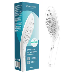 WOMANIZER - WAVE CABEZAL DE DUCHA ESTIMULADOR DE CLITORÍS BLANCO