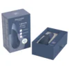WOMANIZER - VIBE VIBRADOR LAY-ON SILENCIOSO AZUL OSCURO