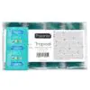 PASANTE - TROPICAL PRESERVATIVOS CON SABORES MANGO PIÑA Y COCO 53 MM 144 UNIDADES (BOLSA)