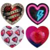 PASANTE - PRESERVATIVO ROJO FORMA CORAZON BOLSA 144 UNIDADES
