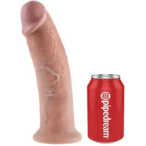 KING COCK - 10 PENE NATURAL 25.4 CM