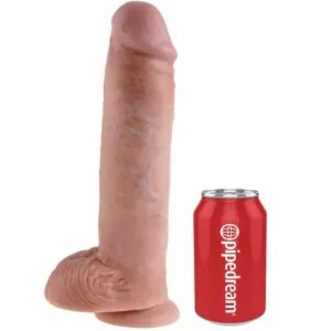 KING COCK - 11 PENE REALÍSTICO NATURAL 28 CM