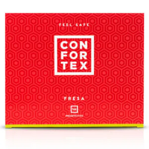 CONFORTEX - PRESERVATIVOS FRESA CAJA 144 UDS