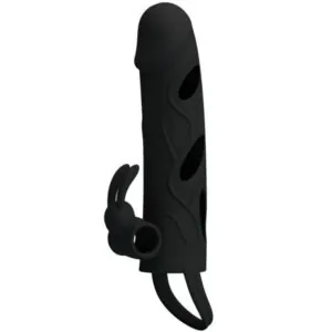 PRETTY LOVE - FUNDA SILICONA CON VIBRACIÓN 14 CM 1.0