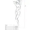 PASSION - WOMAN BS031 BODYSTOCKING ROJO TALLA ÚNICA