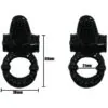 BAILE - SWEET RING ANILLO VIBRADOR CON RABBIT TEXTURADO