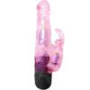 BAILE - GIVE YOU LOVER VIBRADOR CON RABBIT ROSA