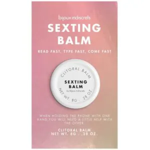 BIJOUX INDISCRETS - CLITHERAPY BÃLSAMO CLITORIS SEXTING BALM