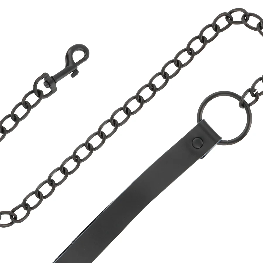 DARKNESS - COLLAR CON CADENA NEGRO