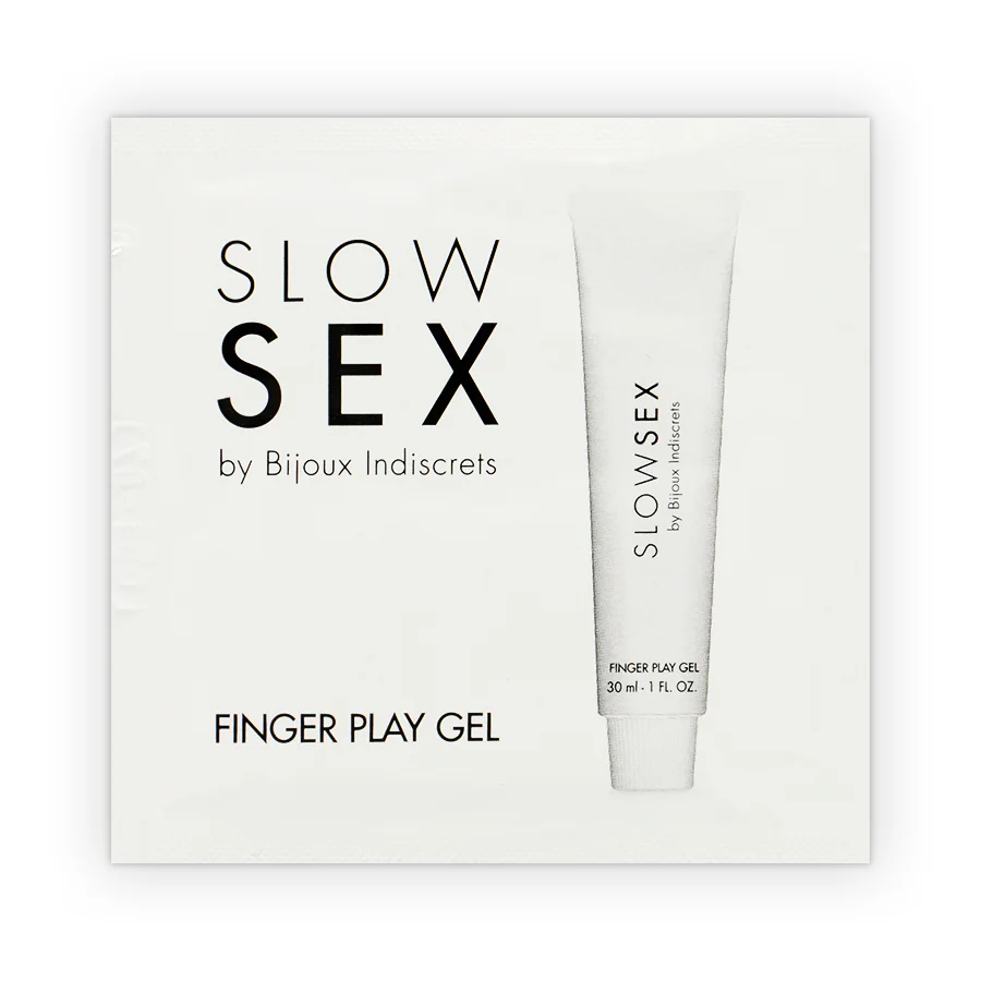 BIJOUX INDISCRETS - SLOW SEX GEL DE MASAJE CON DEDOS FINGER PLAY MONODOSIS