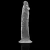 X RAY - CLEAR DILDO TRANSPARENTE 21 CM -O- 4 CM