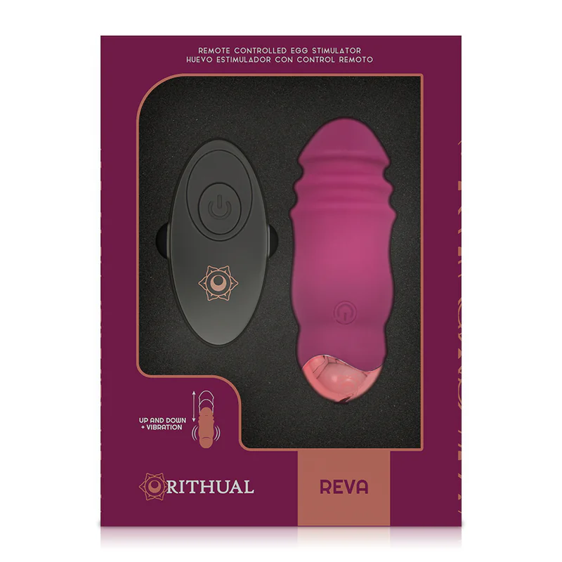 RITHUAL - REVA HUEVO CONTROL REMOTO SISTEMA UP&DOWN + VIBRACIÓN