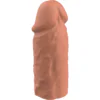 VIRILXL - EXTENSIÓN DE PENE LIQUID SILICONE V3 MARRÓN