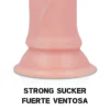 ROCKARMY - ARNÉS + LIQUID SILICONE DILDO PREMIUM MUSTANG 18 CM -O- 4.14 CM